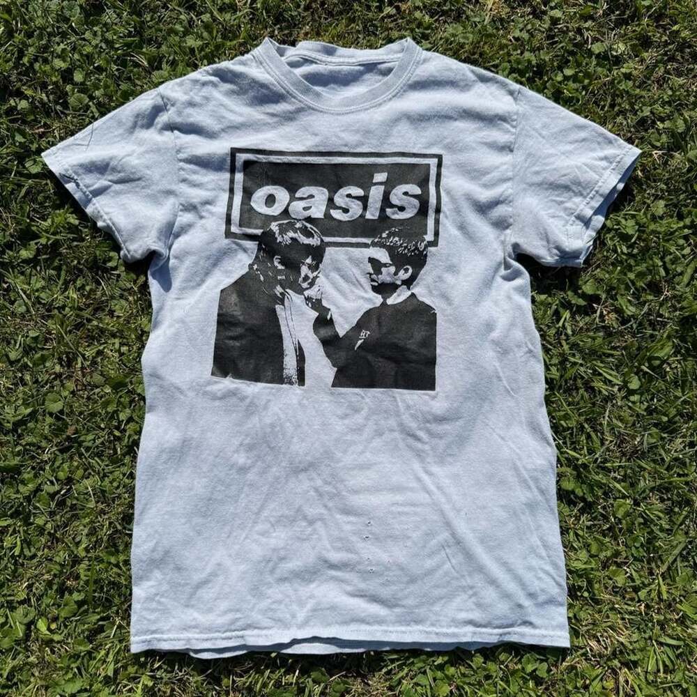 2000s Oasis Band Graphic T-Shirt